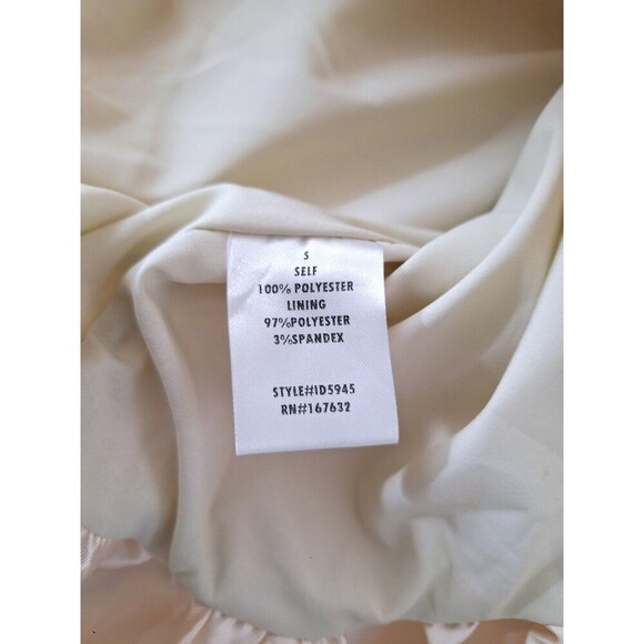 Klesis Cannes Hardly Wait Puffed Hem Mini Dress Vanilla Size Small - Picture 6 of 9